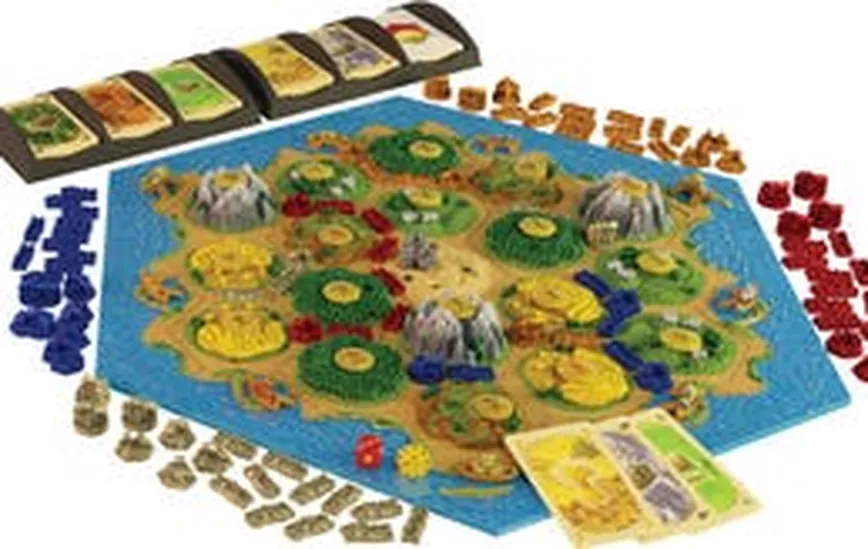 Catan game setup